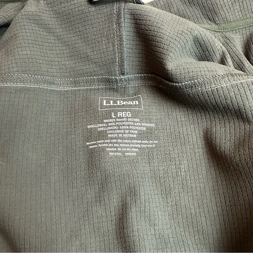 Vintage Y2K L.L. Bean Softshell Jacket Stretch Performance GorpcoreOutdoor Layer - Picture 10 of 10
